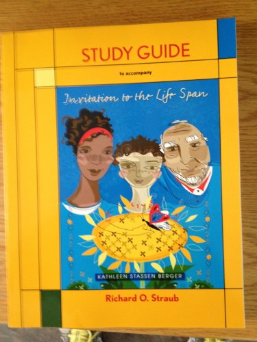 Study Guide for Invitation to the LifeSpan   2010 9781429219020 Front Cover