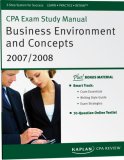 Business Environment and Concepts 2007-2008 N/A 9781603730020 Front Cover