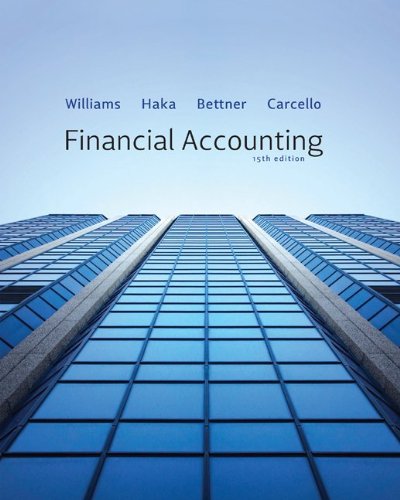 Financial Accounting with Connect Plus  15th 2012 9780077504021 Front Cover