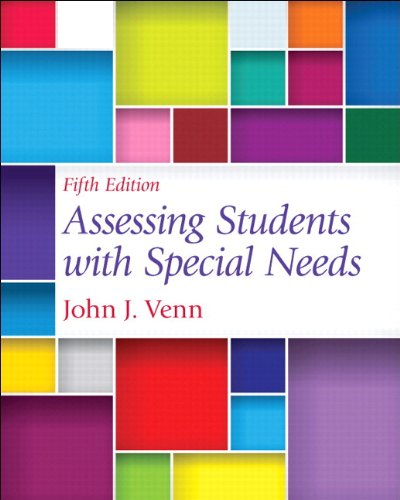 Assessing Students with Special Needs  5th 2014 9780133400021 Front Cover