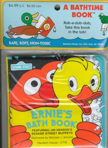 Ernie's Bath Book  N/A 9780394854021 Front Cover