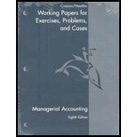 Managerial Accounting  8th 2008 9780618910021 Front Cover