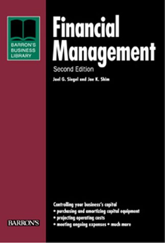 Financial Management  2nd 2000 9780764114021 Front Cover