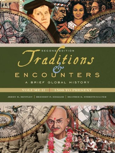 Traditions and Encounters A Brief Global History 2nd 2010 9780077408022 Front Cover