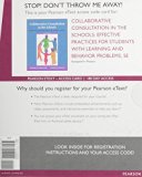Collaborative Consultation in the Schools Effective Practices for Students with Learning and Behavior Problems -- Enhanced Pearson EText 5th 2016 9780134042022 Front Cover