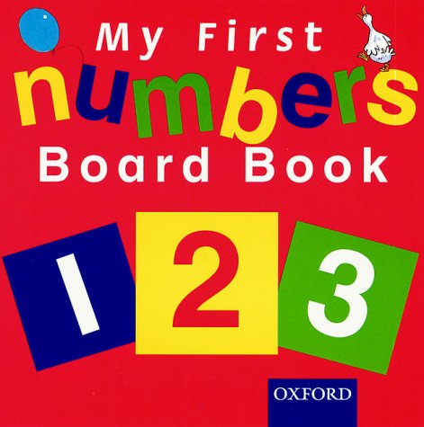 My First Numbers Board Book N/A 9780199108022 Front Cover