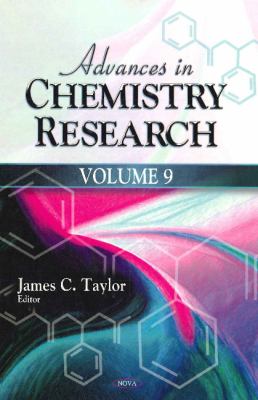 Advances in Chemistry Research. Volume 9   2011 9781612097022 Front Cover