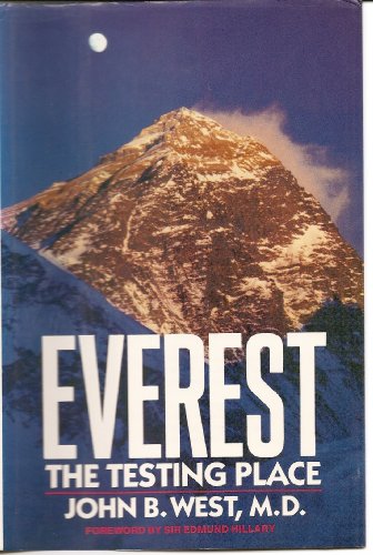 Everest The Testing Place  1985 9780070695023 Front Cover