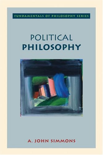 Political Philosophy   2008 9780195138023 Front Cover