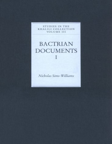 Bactrian Documents  2000 9780197275023 Front Cover