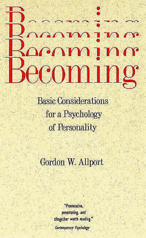Becoming Basic Considerations for a Psychology of Personality N/A 9780300000023 Front Cover