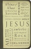 Names of Jesus Bible Cover Zippered, with Handle, Canvas, Brown, Large N/A 9780310520023 Front Cover
