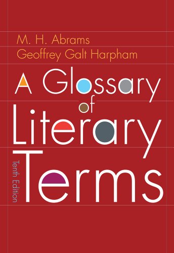Glossary of Literary Terms  10th 2012 9780495898023 Front Cover