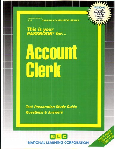 Account Clerk  N/A 9780837300023 Front Cover
