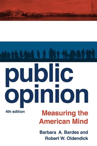Public Opinion Measuring the American Mind 4th 2012 9781442215023 Front Cover