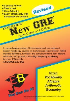 New GRE : Exam Prep Software on CD-ROM!: Exambusters CD-ROM Study Cards N/A 9781576332023 Front Cover