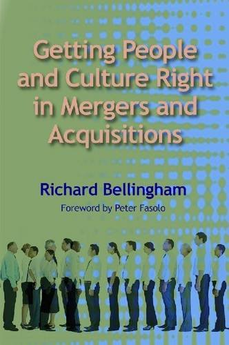 Getting People and Culture Right in Mergers and Acquisitions Gpcrma  2010 9781599962023 Front Cover