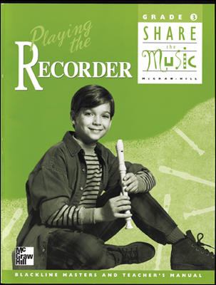 Playing the Recorder N/A 9780022954024 Front Cover