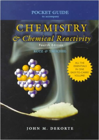 Chemistry and Chemical Reactions  4th 1999 9780030238024 Front Cover