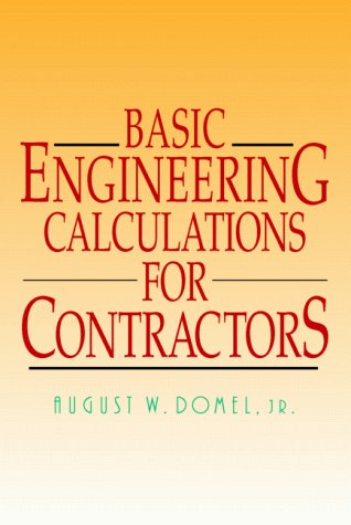 Basic Engineering Calculations for Contractors   1996 9780070180024 Front Cover