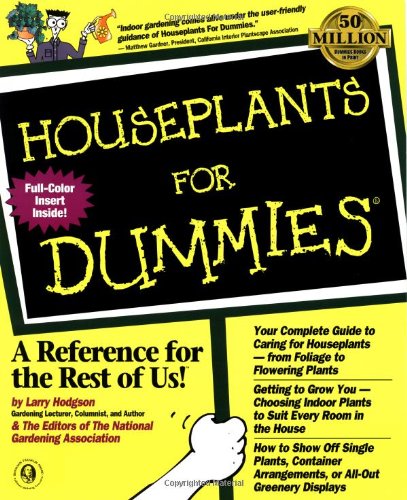 Houseplants for Dummies   1998 9780764551024 Front Cover