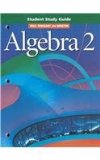 Algebra 2  Student Manual, Study Guide, etc.  9780030541025 Front Cover