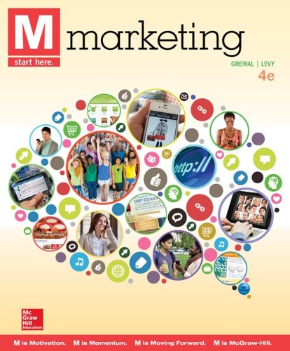 M: Marketing  4th 2015 9780077861025 Front Cover
