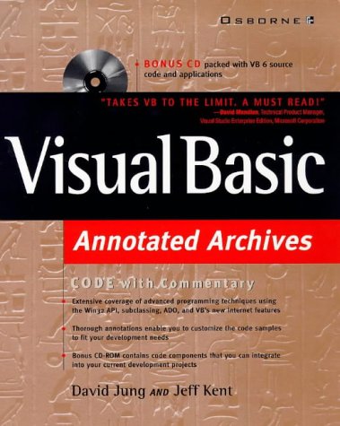 Visual Basic Annotated Archives   1999 9780078825026 Front Cover