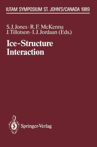 Ice-Structure Interaction   1991 9783642841026 Front Cover