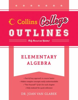 Elementary Algebra  N/A 9780062115027 Front Cover