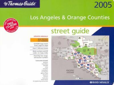 Atlas 2005 Los Angeles and Orange Counties, California N/A 9780528956027 Front Cover