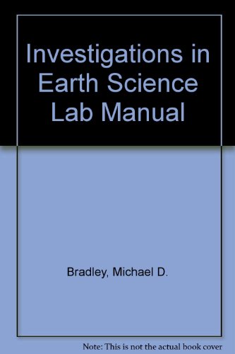 Investigations in Earth Science Lab Manual  2nd (Revised) 9781465214027 Front Cover