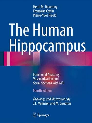 The Human Hippocampus: Functional Anatomy, Vascularization and Serial Sections With MRI  2013 9783642336027 Front Cover