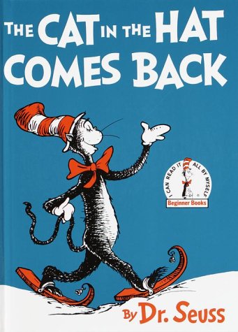 Cat in the Hat Comes Back   1986 (Large Type) 9780394800028 Front Cover