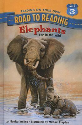 Elephants Life in the Wild N/A 9780613325028 Front Cover
