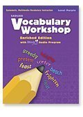 VOCABULARY WORKSHOP:LEVEL PURP N/A 9780821580028 Front Cover