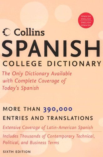 Spanish College Dictionary 6th (Revised) 9780060892029 Front Cover