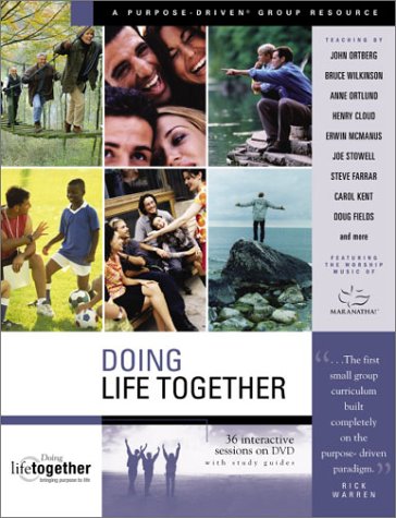 Doing Life Together Curriculum A Purpose Driven Group Resource  2003 (Student Manual, Study Guide, etc.) 9780310250029 Front Cover