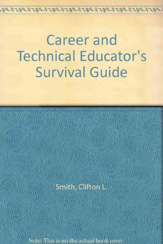 Vocational Instructor's Survival Guide 3rd (Revised) 9780895140029 Front Cover