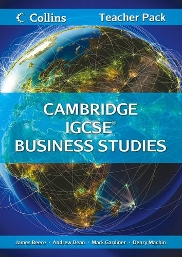 Cambridge IGCSE(tm) Business Studies Teacher Resource Pack (Collins Cambridge IGCSE(tm))   2013 9780007507030 Front Cover