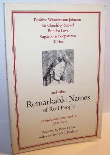 Remarkable Names of Real People N/A 9780517543030 Front Cover
