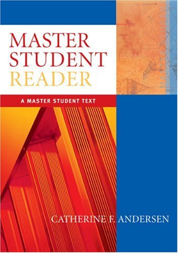 Master Student Reader Used with ... Master Student-Becoming a Master Student  2007 9780618606030 Front Cover