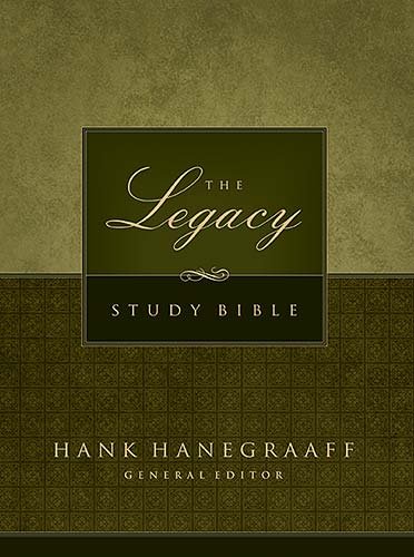 Legacy Study Bible   2007 9780718018030 Front Cover