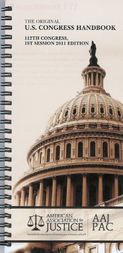 Us Congress Handbook 2012: Original State Edition  2011 9780910416030 Front Cover