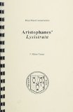 Aristophanes' "Lysistrata"  N/A 9780929524030 Front Cover