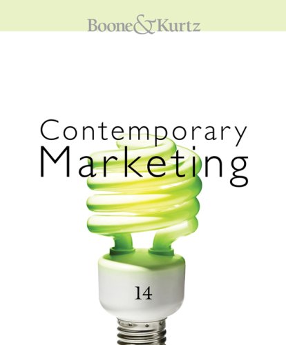 Contemporary Marketing  14th 2010 9780324582031 Front Cover