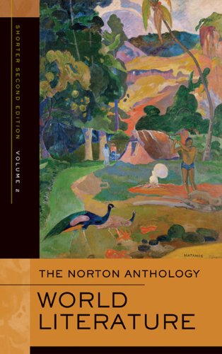 Norton Anthology of World Literature  2nd 2009 9780393933031 Front Cover