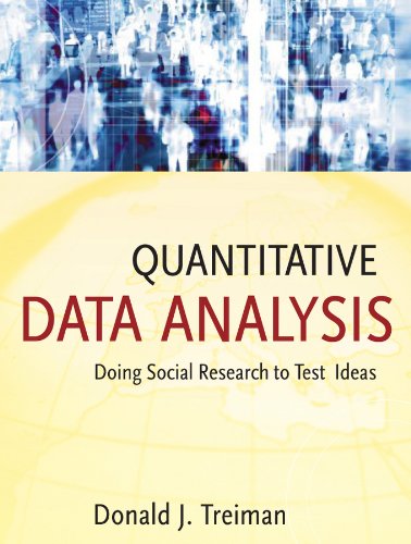 Quantitative Data Analysis Doing Social Research to Test Ideas  2009 9780470380031 Front Cover