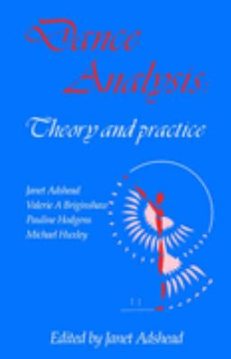 Dance Analysis Theory and Practice  1988 9781852730031 Front Cover