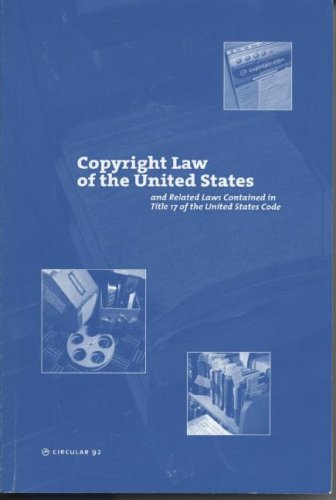 For the General Revision of the Copyright Law, Title 17 of the United States Code Public Law 94-553 N/A 9780160033032 Front Cover